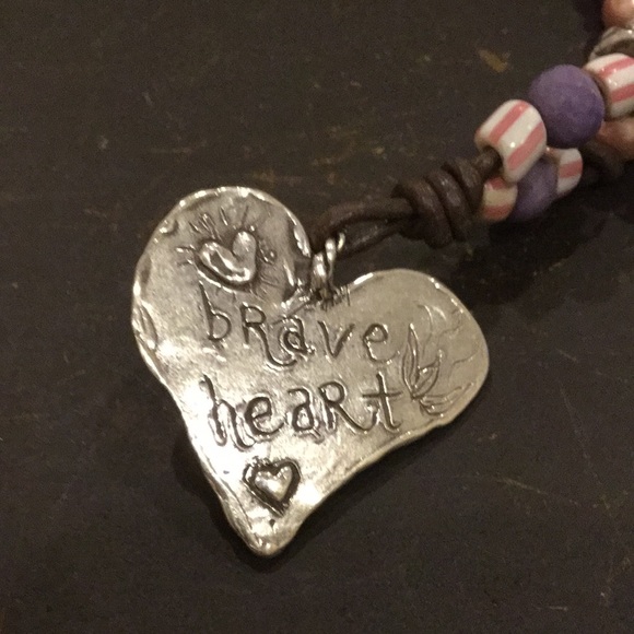 Island Cowgirl Brave Heart Necklace - Picture 7 of 8